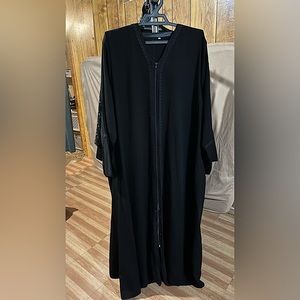 Black brand new abaya.